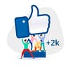 tăng like facebook