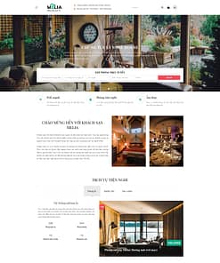 thiet ke website khach san