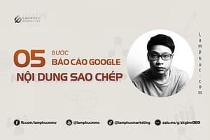 hướng dẫn cách báo cáo sao chép nội dung