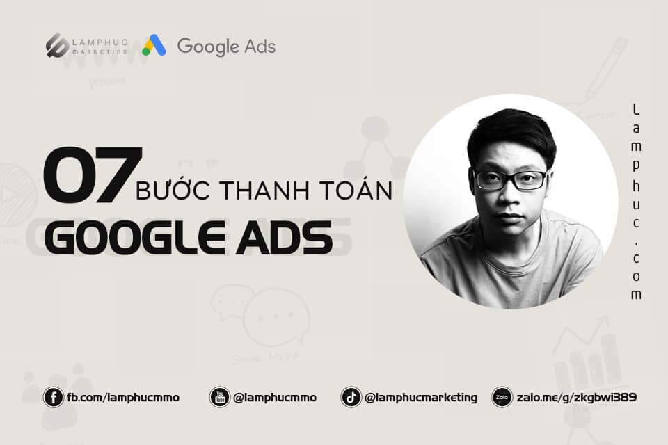 Hướng dẫn thanh toán Google Ads