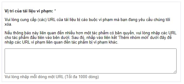 Cách báo cáo bài viết sao chép nội dung